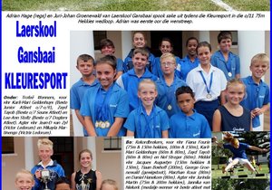 Laerskool Gansbaai Kleuresport